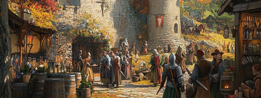 Baux de provence animation medieval chateau
