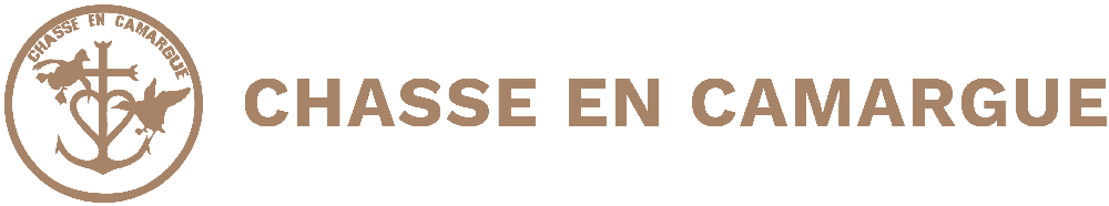 logo chasse en camargue 2023 marron