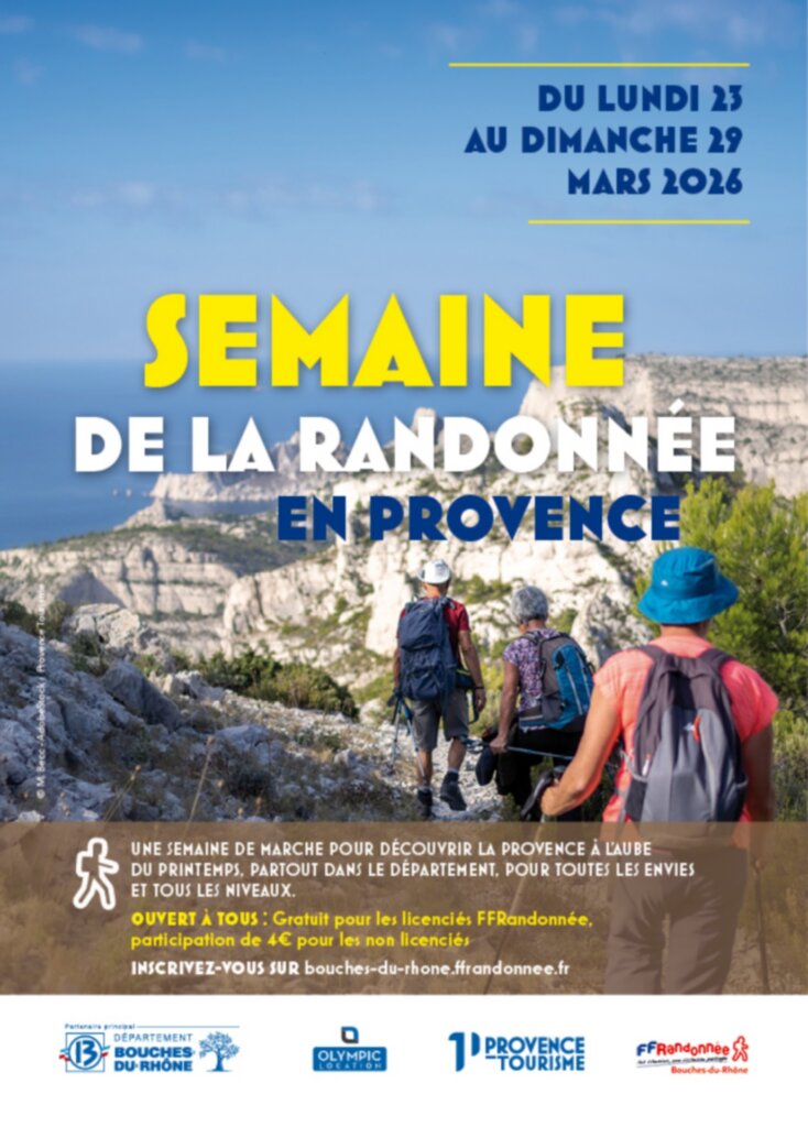 Semaine de la Randonnée à Saint Rémy de Provence : Le Mont Gaussier & Rocher des deux trous