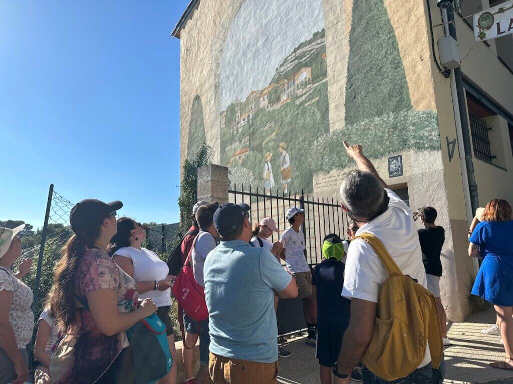Circuit guidé urbain Marcel Pagnol d'Aubagne à La Treille spécial été