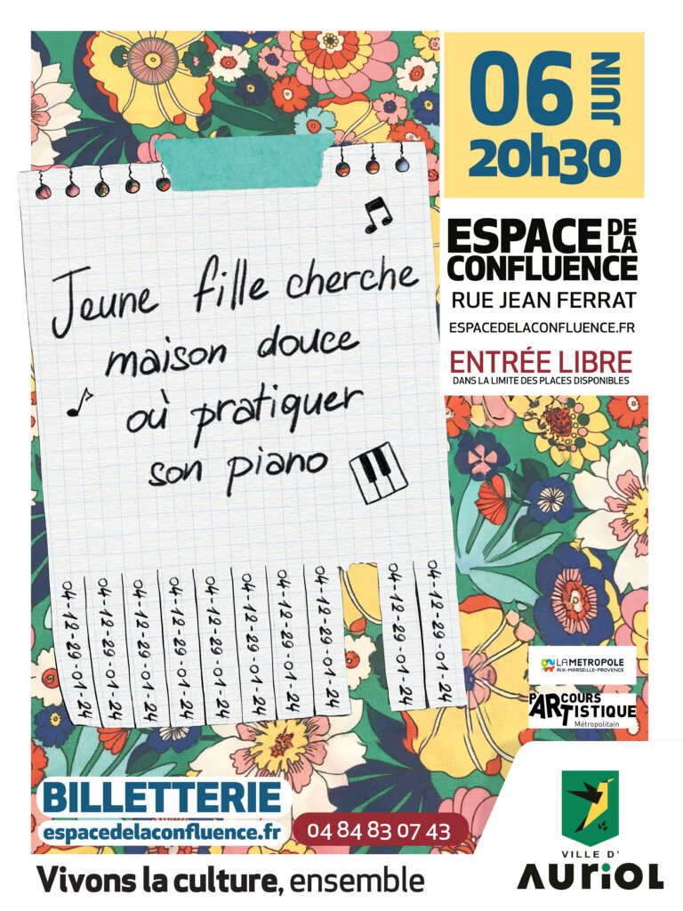 Jeune fille cherche maison douce où pratiquer son piano Spectacle musical