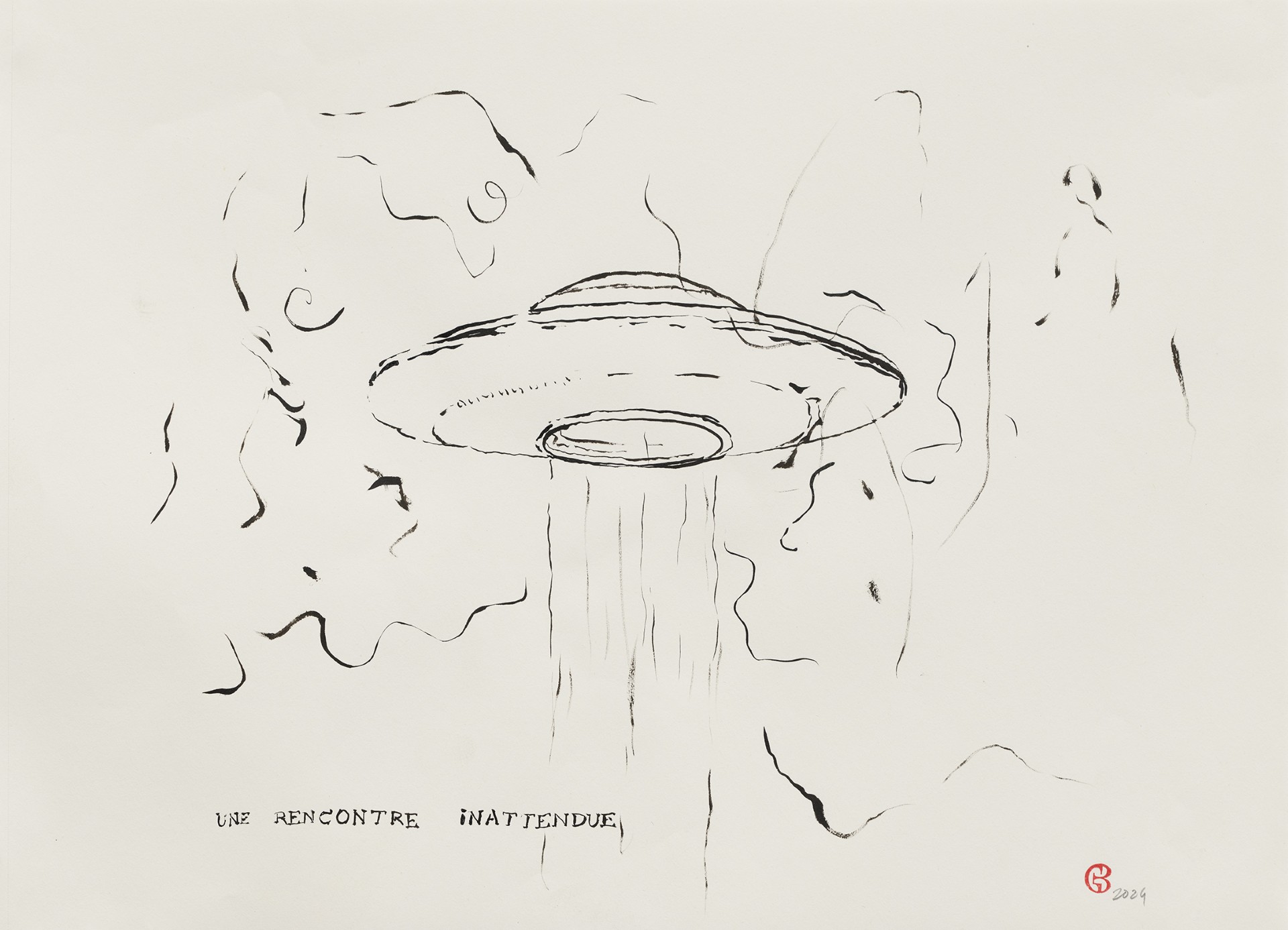 "Une rencontre inattendue", exposition Gilles Barbier